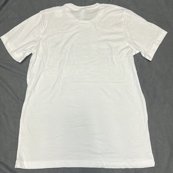 B58 Hustler Men’s White Short Sleeve Crew Neck T-Shirt Size Large - Picture 2 of 6